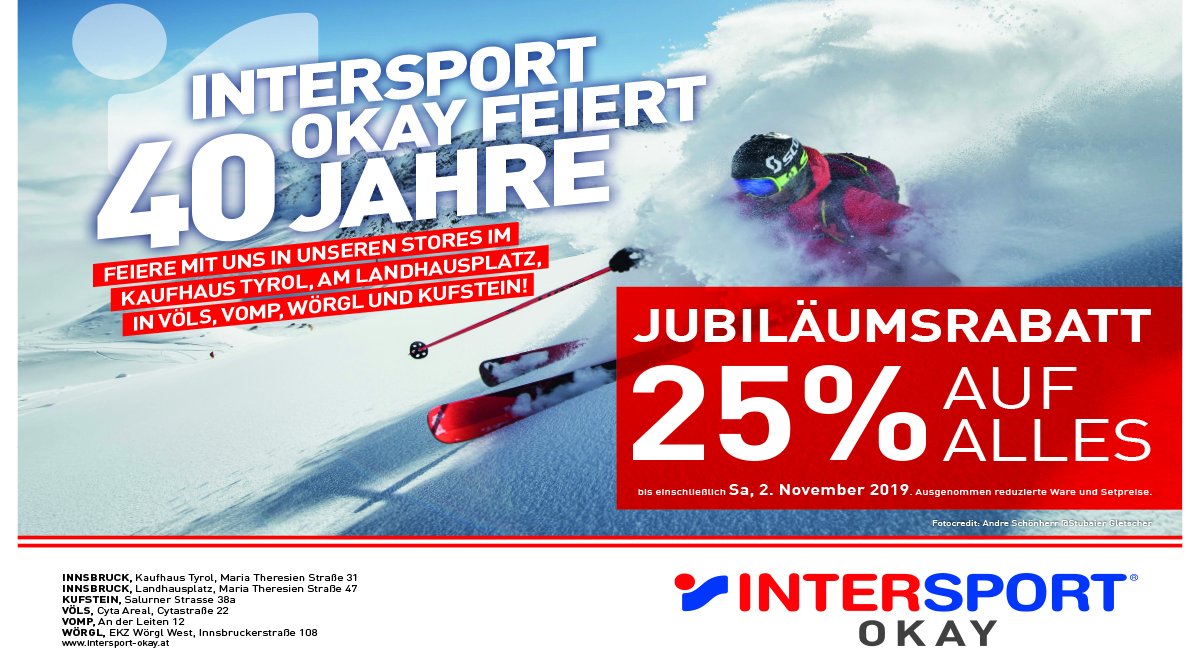 in Tirol Intersport Okay